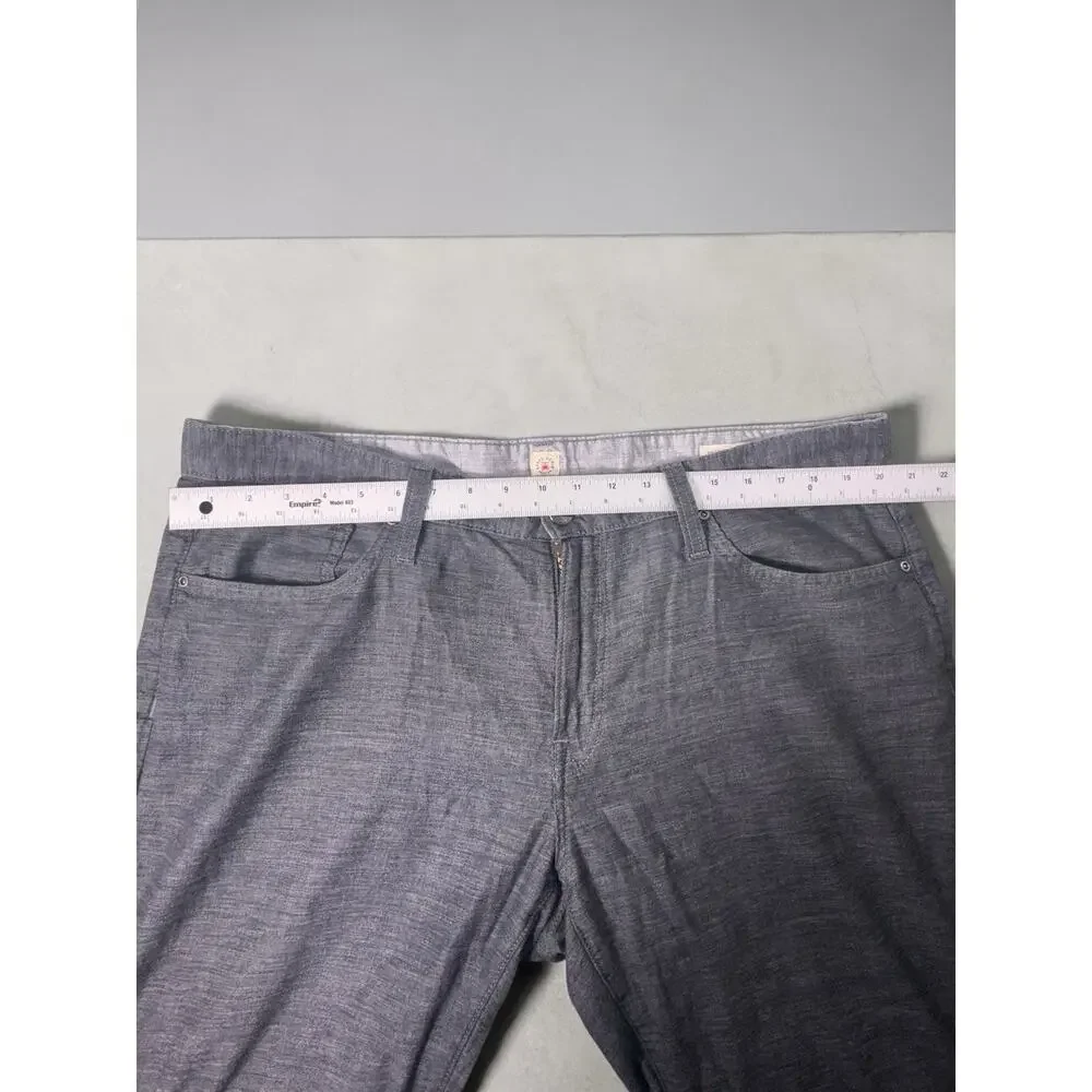 AGAVE Denim No 11 Classic Pants Mens 40 Made in USA Straight Fit Premium - Picture 3 of 7